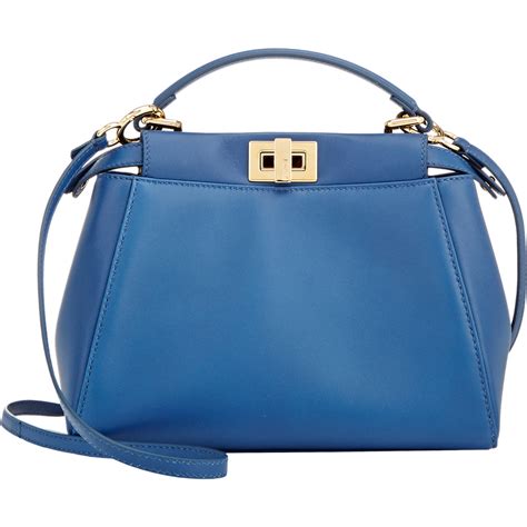 fendi mini bag blue|original Fendi mini bag.